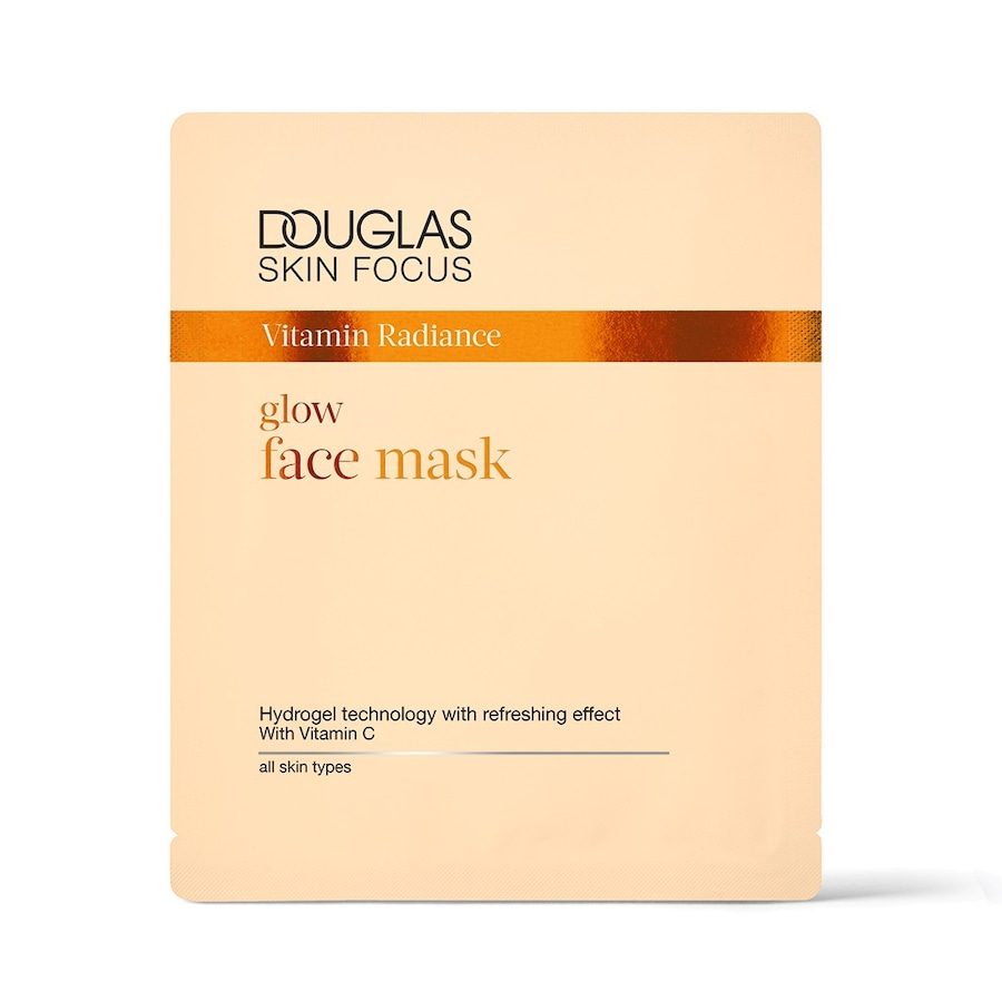 Douglas Collection Skin Focus Vitamin Radiance Glow Face Mask Glow Masken 22 ct