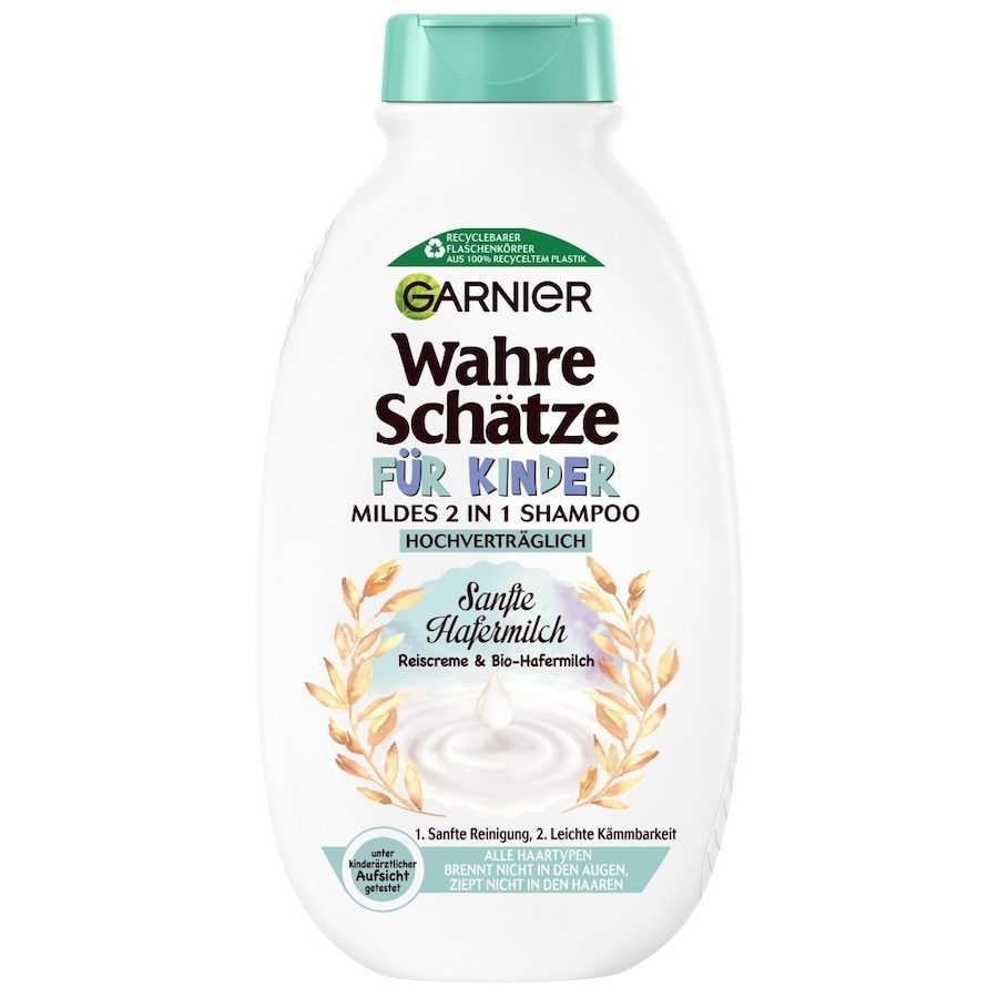 Garnier Wahre Schätze Garnier Wahre Schätze für Kinder mildes 2in1 Shampoo Sanfte Hafermilch haarshampoo 250.0 ml