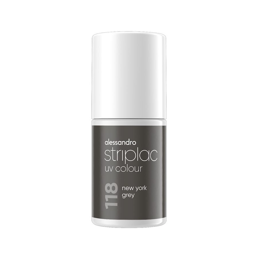 Alessandro - Striplac UV Colour New York Grey, 6.5 ml