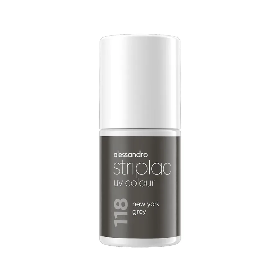 Alessandro - Striplac UV Colour New York Grey, 6.5 ml