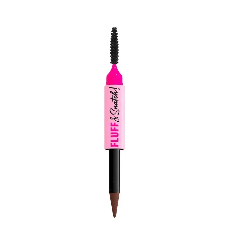 NYX-PROFESSIONAL-MAKEUP - Fluff & Snatch Brow Powder Pen Creme-zu-Puder-Brauenfüller, 1 g,  Cool Ash Brown
