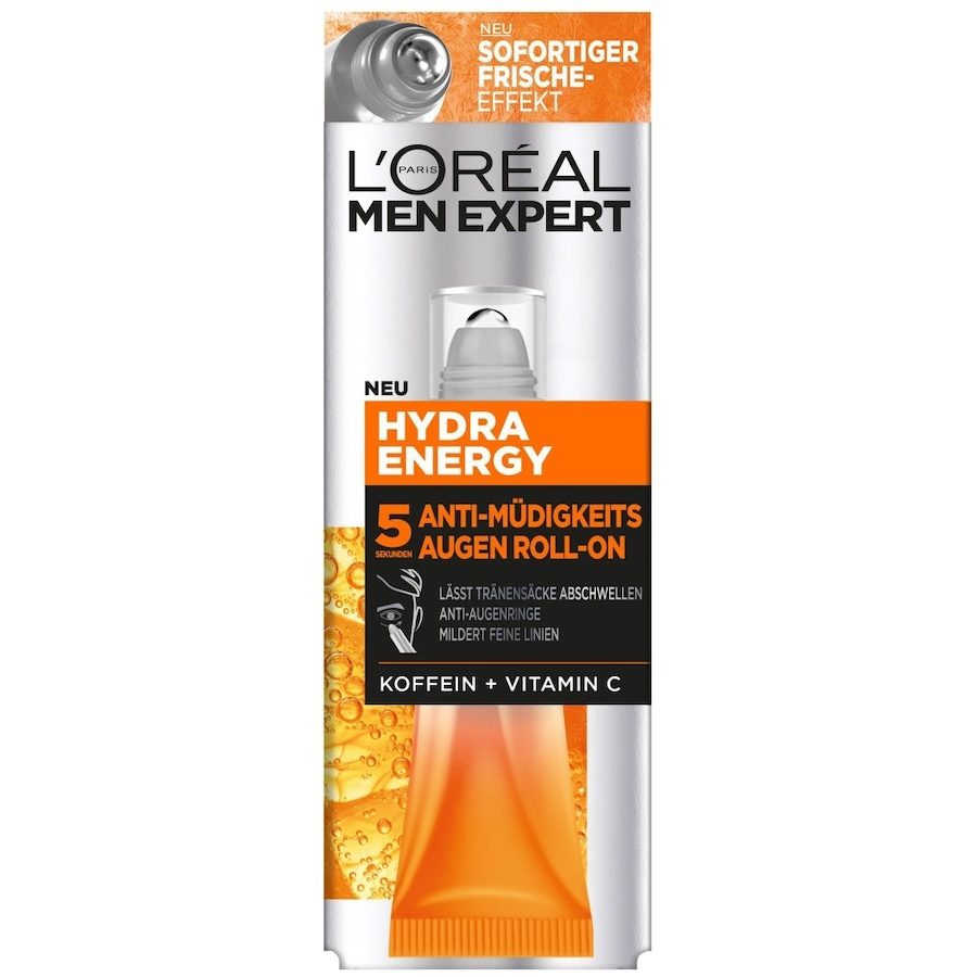 L´OrÉal Men Expert Hydra Energy mit Vitamin C gegen Augenringe Gesichtspflege 10 ml Herren