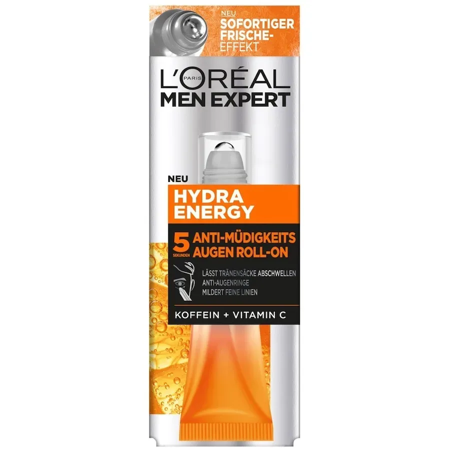 L´OrÉal Men Expert Hydra Energy mit Vitamin C gegen Augenringe Gesichtspflege 10 ml Herren