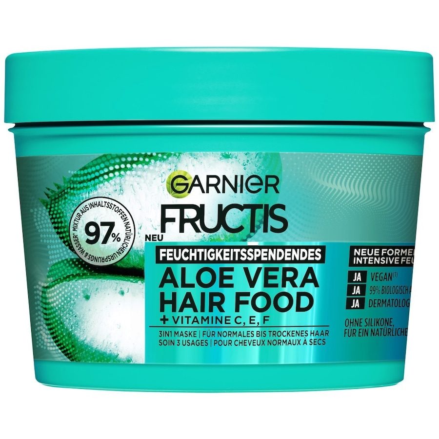 Garnier Fructis Aloe Vera Hair Food 3in1 Maske Haarkur & -maske 400 ml