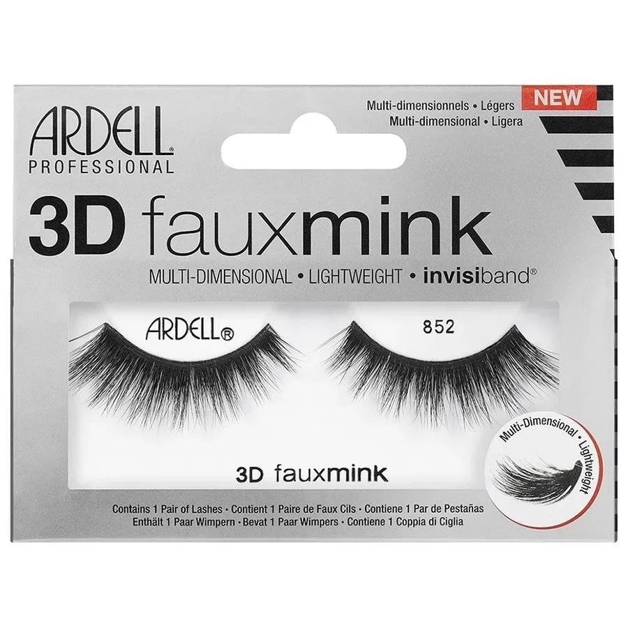 Ardell Faux Mink 3D 852 Künstliche Wimpern 1 ct 1 Stück