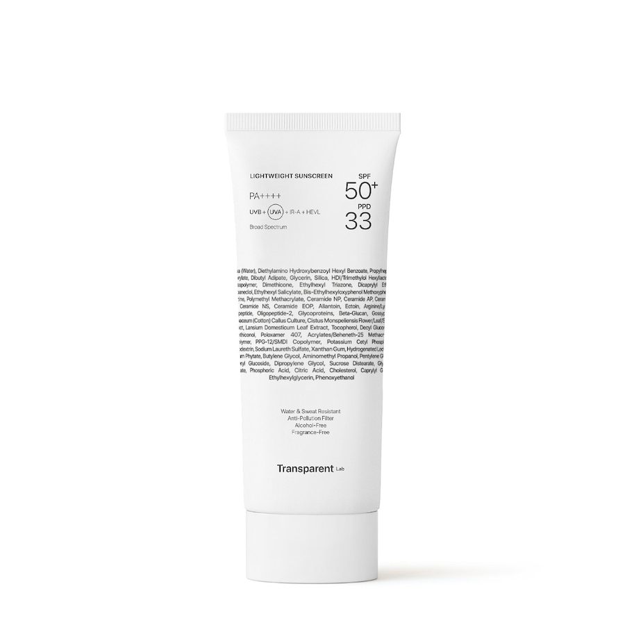 Transparent Lab Lightweight SPF50+ Sonnenschutz 100 ml