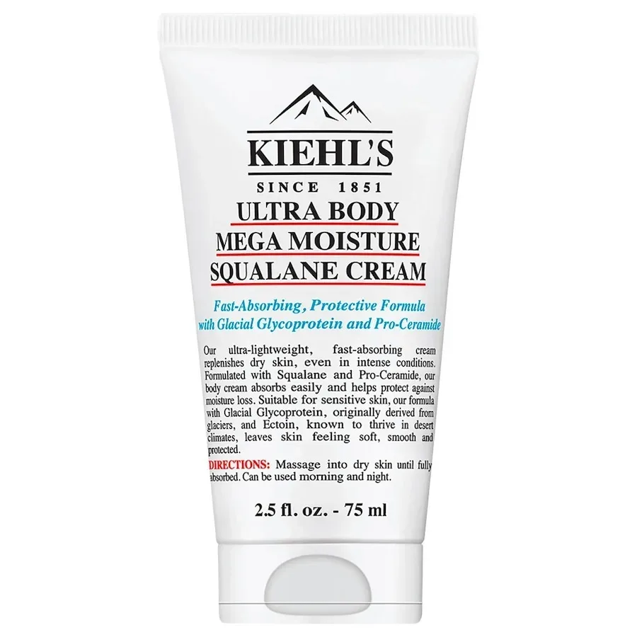 Kiehl's - Ultra Body Mega Moisture Squalane Cream, 75 ml