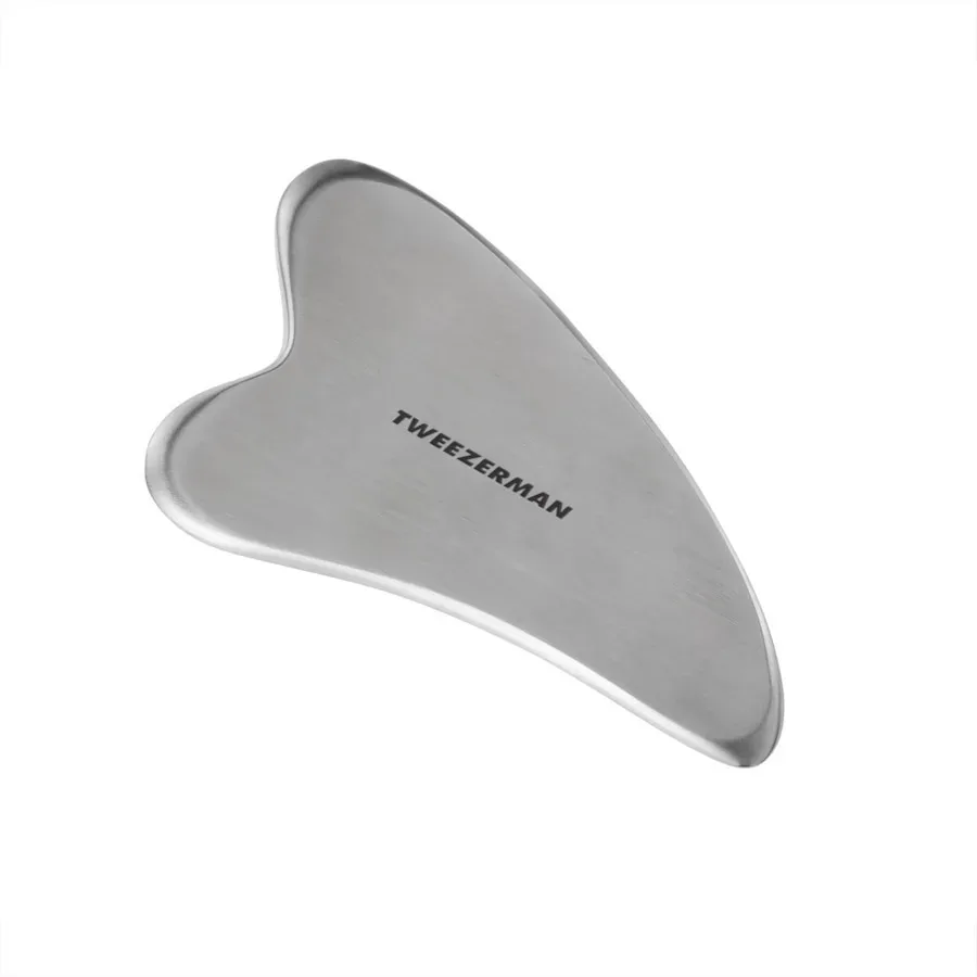 Tweezerman Gua Sha Edelstahl Gesicht Roll-On 1 Stk