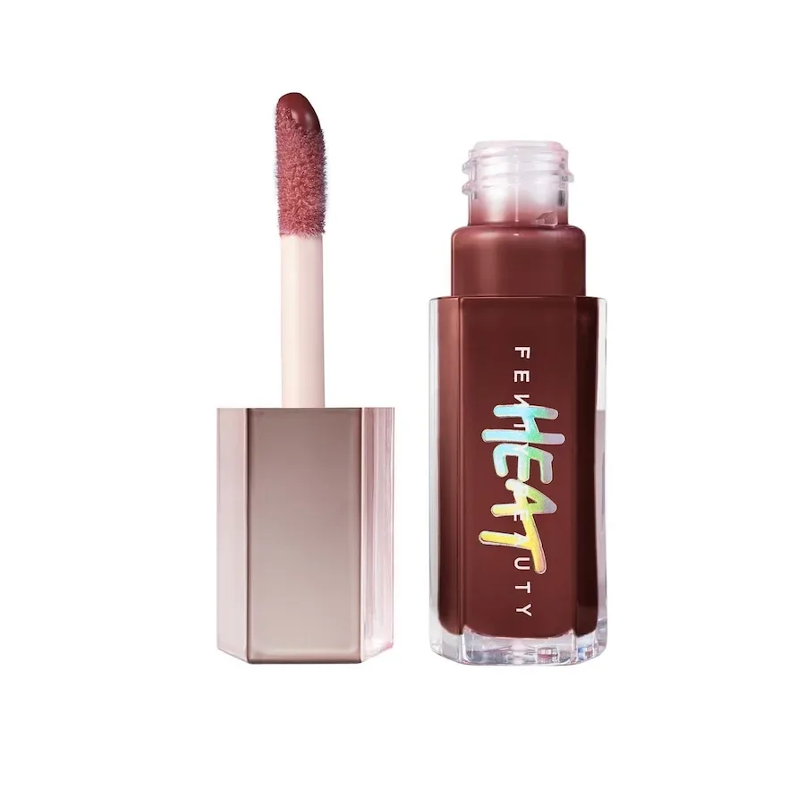Fenty Beauty By Rihanna - Lippen-Booster für volle Lippen, Gloss Bomb Heat Lip Luminizer & Plumper, 9 ml, Hot Chocolit