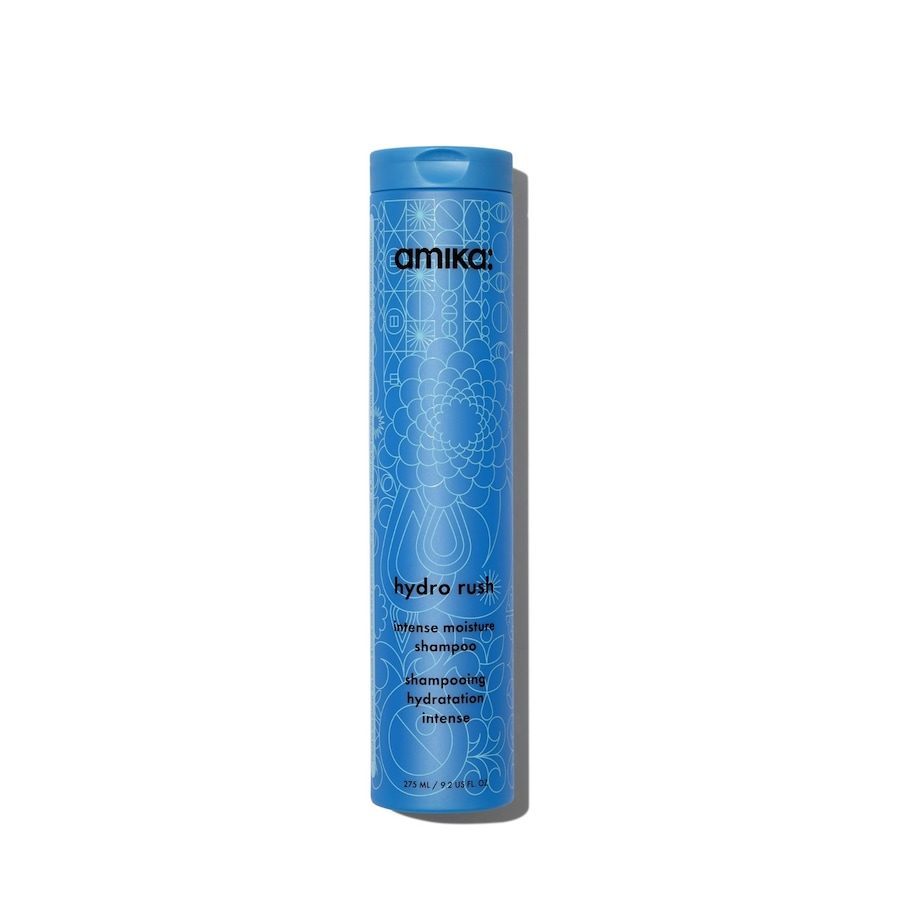Amika - Hydro Rush - Intensiv feuchtigkeitsspendendes Shampoo mit Hyaluronsäure, 275 ml