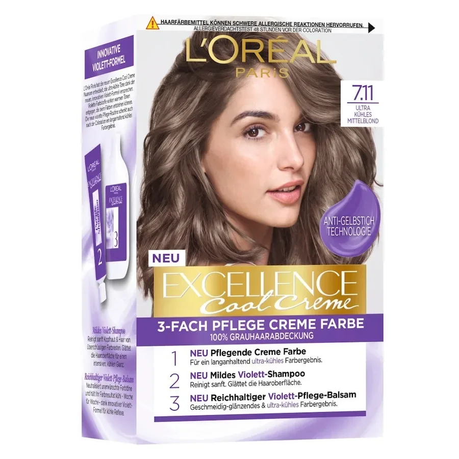 L?Oréal Paris Excellence Cool Creme Coloration 1 ct Braun