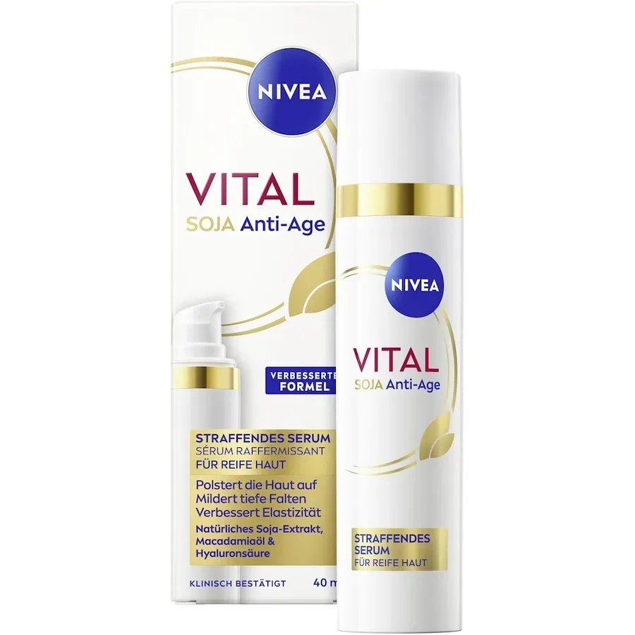 NIVEA VITAL Soja Anti-Age Straffendes Serum Gesichtsserum 40 ml