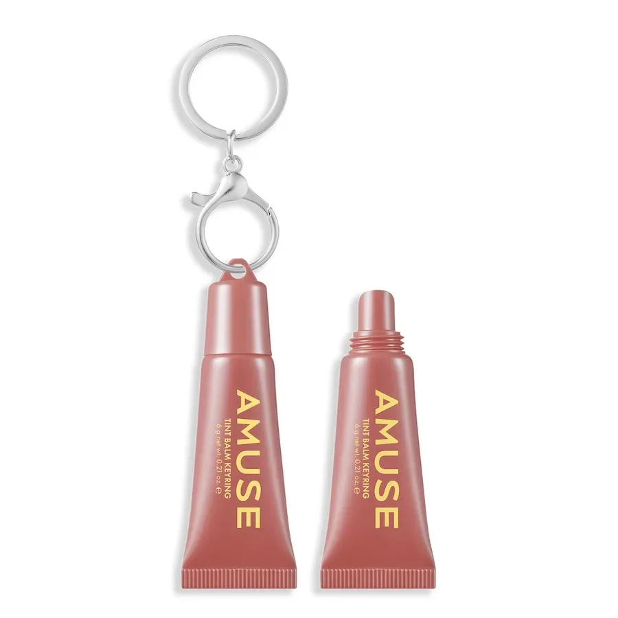Amuse Care & Tint Balm Key Ring Lippenstifte 6 g 8 - NUT MOCHA