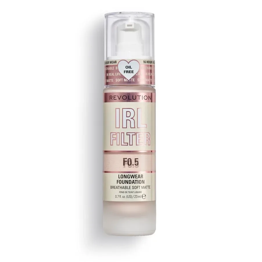 REVOLUTION IRL Filter Longwear Foundation 23 ml F0.5