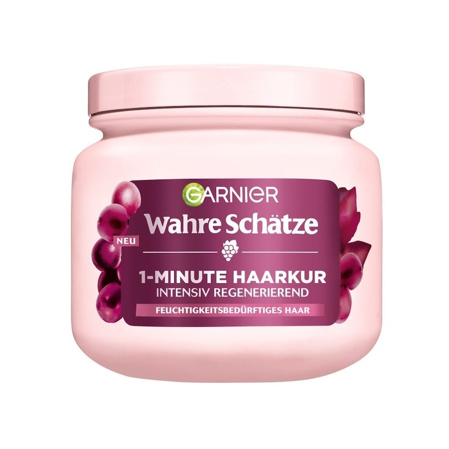 Garnier Wahre Schätze 1-Minute Traube Hydraboost Haarkur & -maske 340 ml