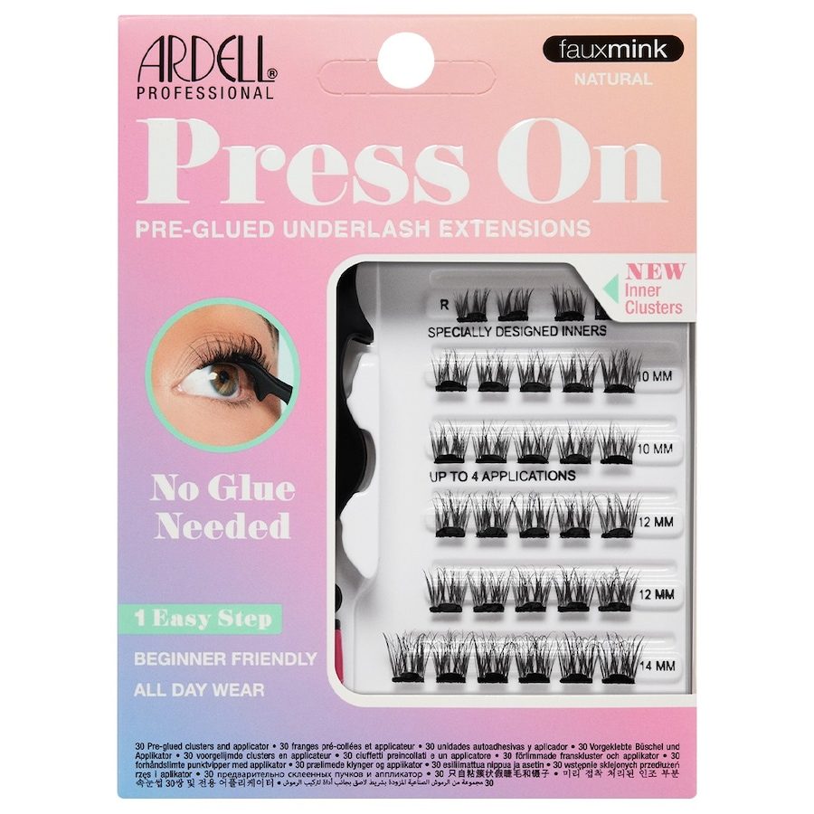 Ardell Press On Fauxmink Natural Künstliche Wimpern 1 ct 1 Stück