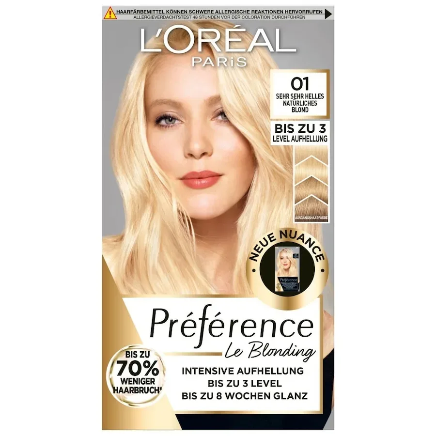 L?Oréal Paris Preference Le Blonding Coloration 1 ct Nude Damen