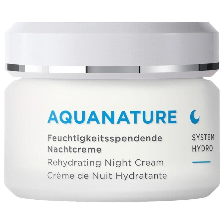 Annemarie Börlind - Feuchtigkeitsspendende Nachtcreme, Aquanature, 50 ml