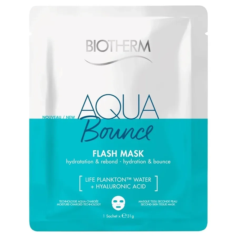 Biotherm - Tuchmaske Aqua Flash Bounce, Super Concentrates, 36 g