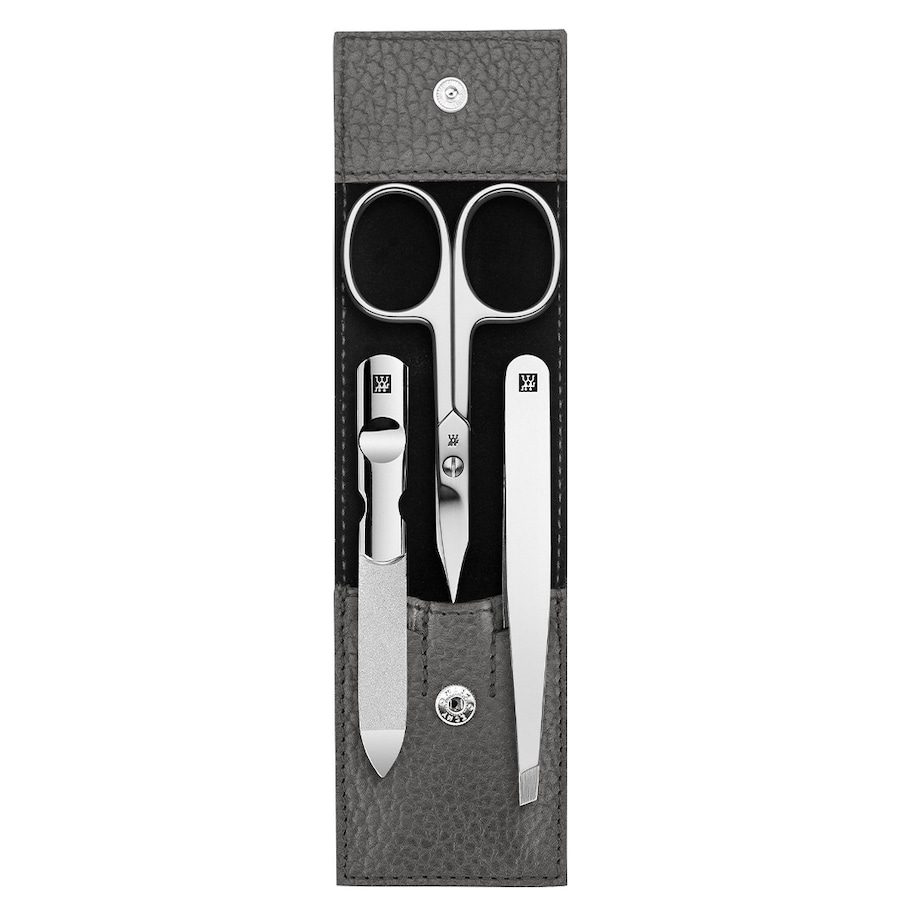 ZWILLING Beauty Classic Manicure Set 3pcs. Leather, Anthracite Hand- & Nagelpflegesets 1 ct
