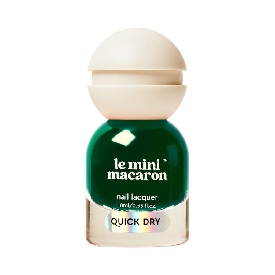 Le Mini Macaron Nail Lacquer Quick Dry Nagellack 10 ml EMERALD GREEN