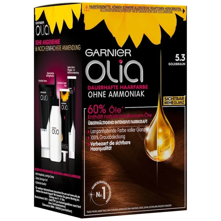 Garnier Olia Intensivcoloration Coloration 1 ct Braun