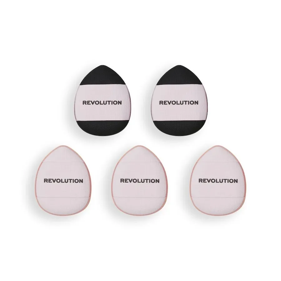 Revolution Pro 5pk Mini Finger Puff Set Puderquasten 1 ct 1 Stück