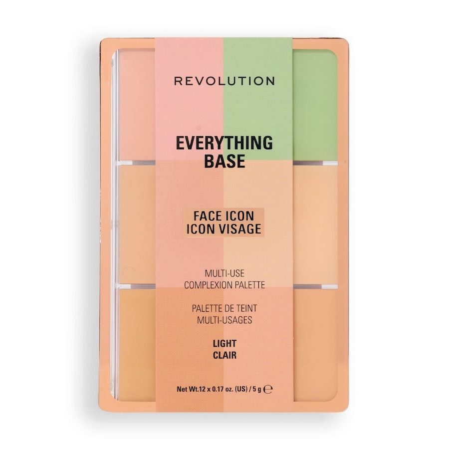 REVOLUTION Complexion Palette Lidschatten 5 g LIGHT