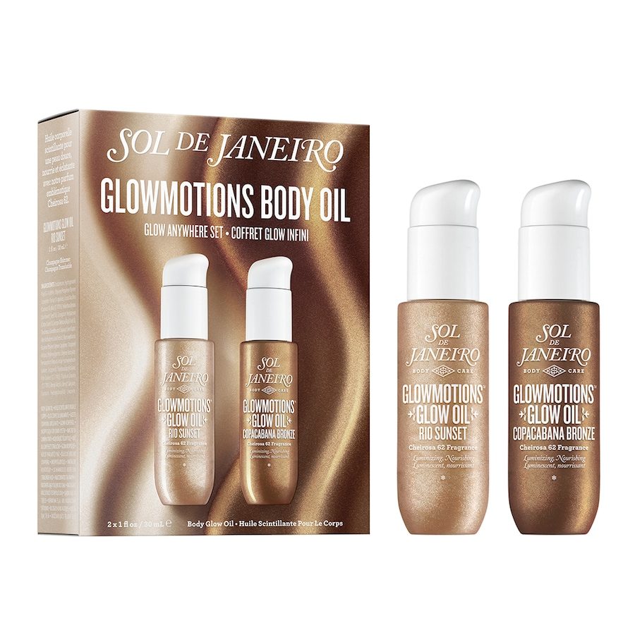SOL de Janeiro - Glowmotions Set - Set mit schimmerndem und pflegendem Körperöl, Set
