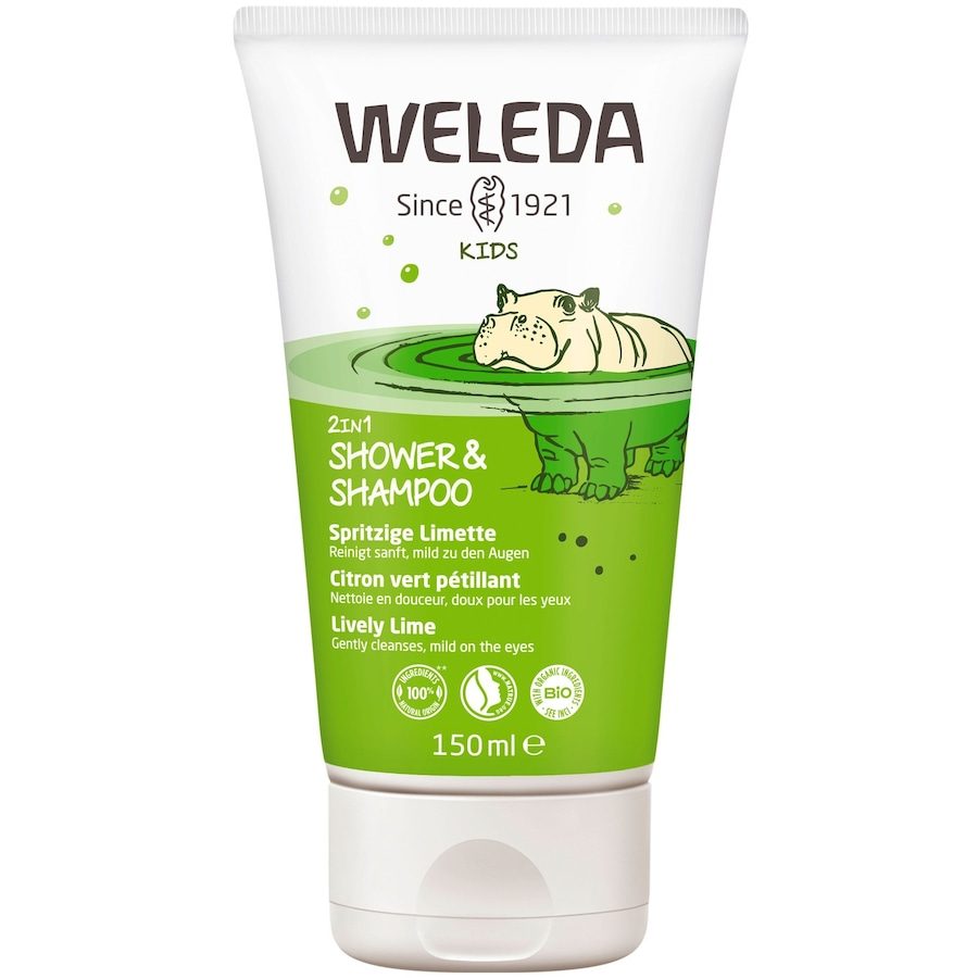 WELEDA KIDS 2in1 Shower&Shampoo Sprit Limet 150 ml