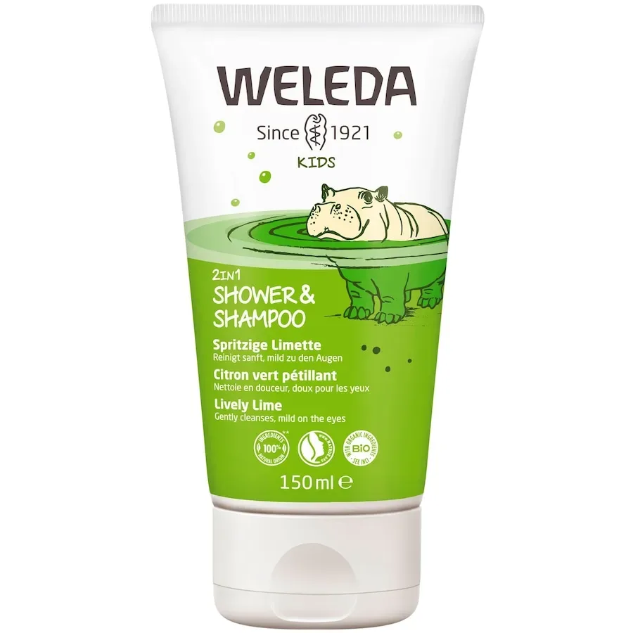 WELEDA KIDS 2in1 Shower&Shampoo Sprit Limet 150 ml