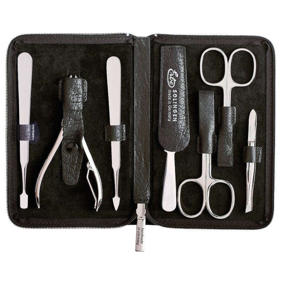 ERBE Maniküre Set 'Buffalo', braun, 7-tlg. Make-up Organizer 1 ct 1 Stück