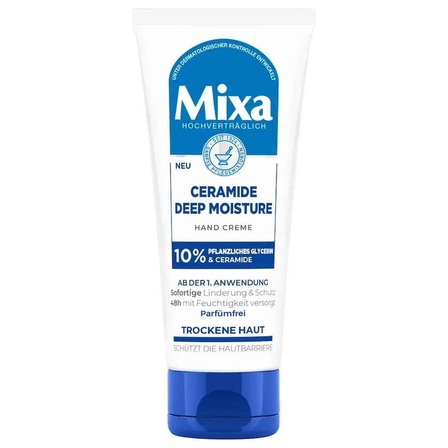 Mixa - Hautstärkende Handcreme, Ceramide Deep Moisture, 100  ml