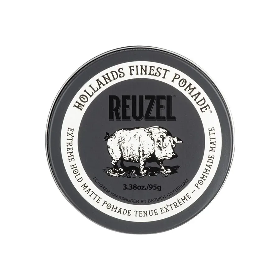 Reuzel Blaue Pomade Starker Halt/Wasserlöslich Haarwachs 95 g Herren