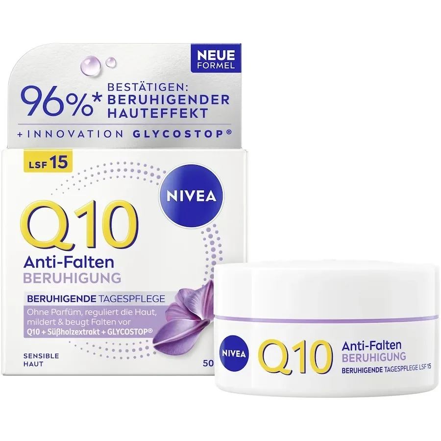 NIVEA Q10 Anti-Falten Beruhigung Tagespflege LSF 15 Tagescreme 50 ml
