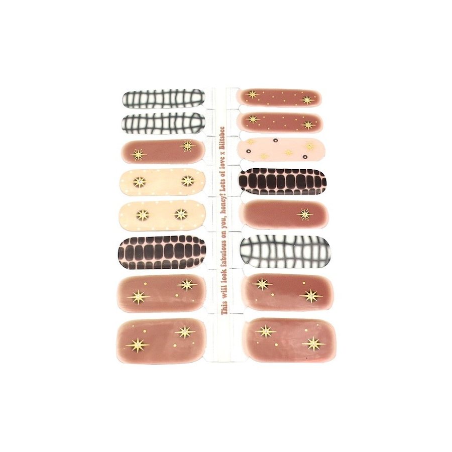 Blitsbee Nail Sticker Cosmic Cacao Nageldesign 1 ct COSMIC CACAO