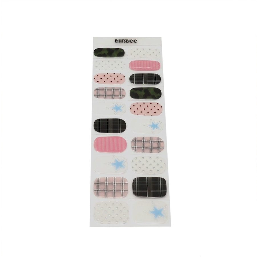 Blitsbee Gel Nail Sticker Cosmic Clash Nageldesign 1 ct 1 Stück