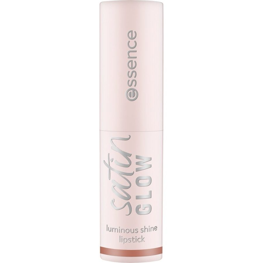 Essence - satin GLOW luminous shine lipstick, 3.5 g,  Whole Latte Love