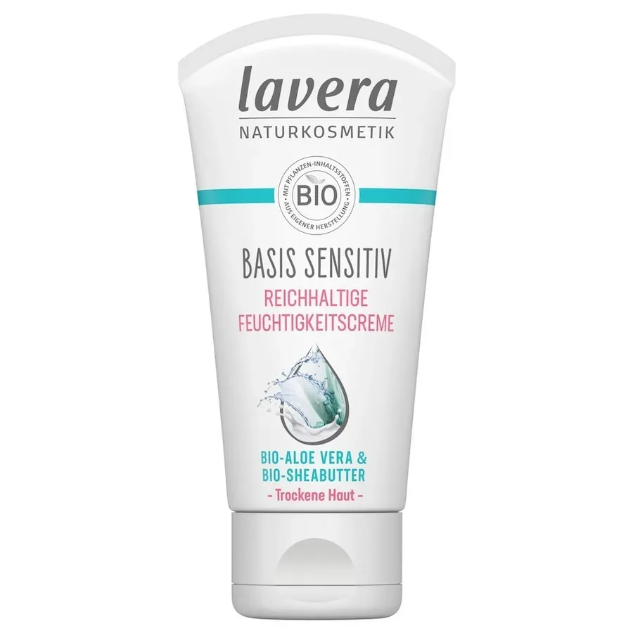 lavera Basis sensitiv Reichhaltige Feuchtigkeitscreme Tagescreme 50 ml