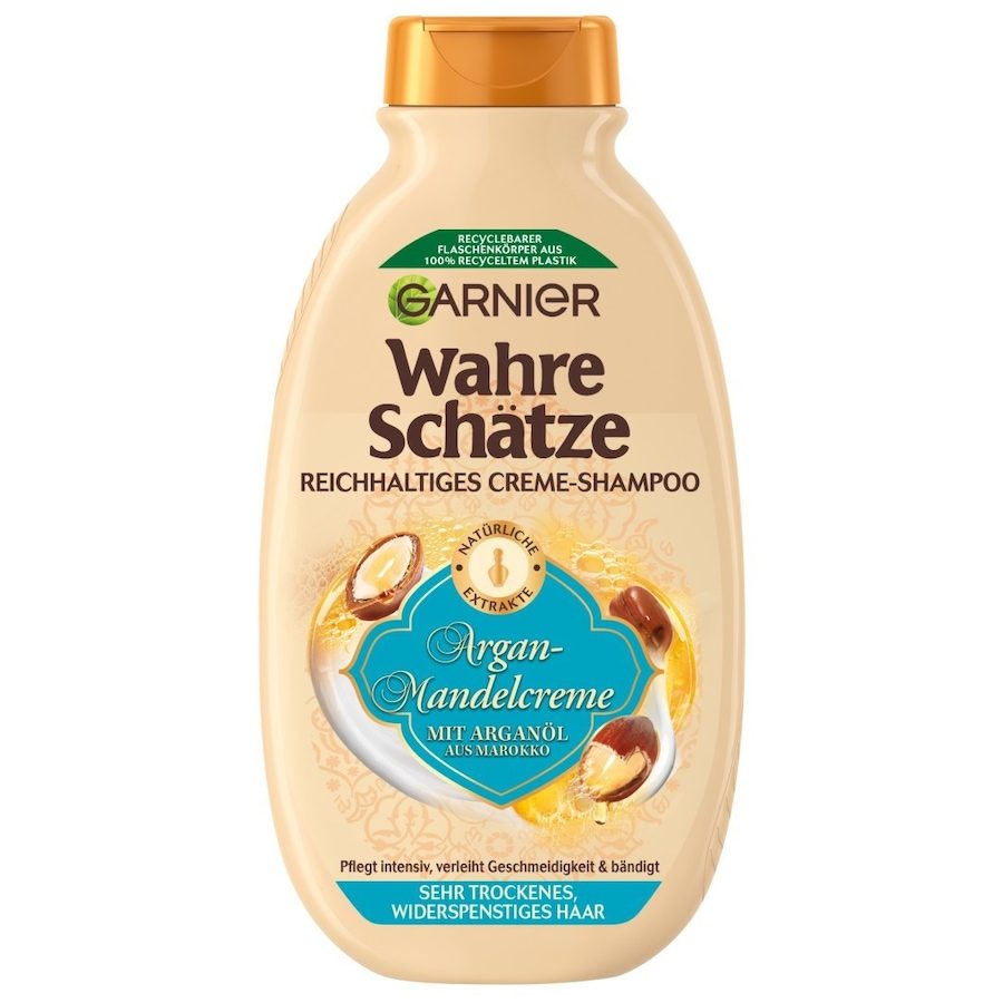 Garnier Wahre Schätze Garnier Wahre Schätze Reichhaltiges Creme-Shampoo Argan-Mandelcreme haarshampoo 250.0 ml