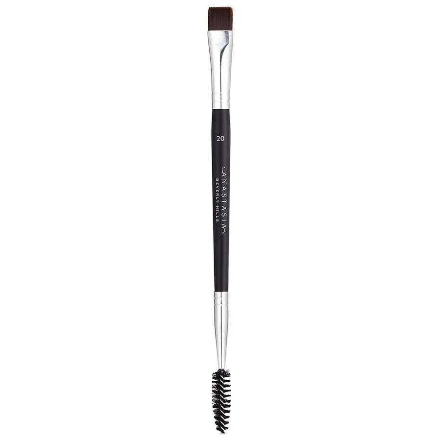 Anastasia Beverly Hills Brush(#20)-Duo Brow/Eye Liner Straight Cut/Spooley Lidschattenpinsel 1 ct