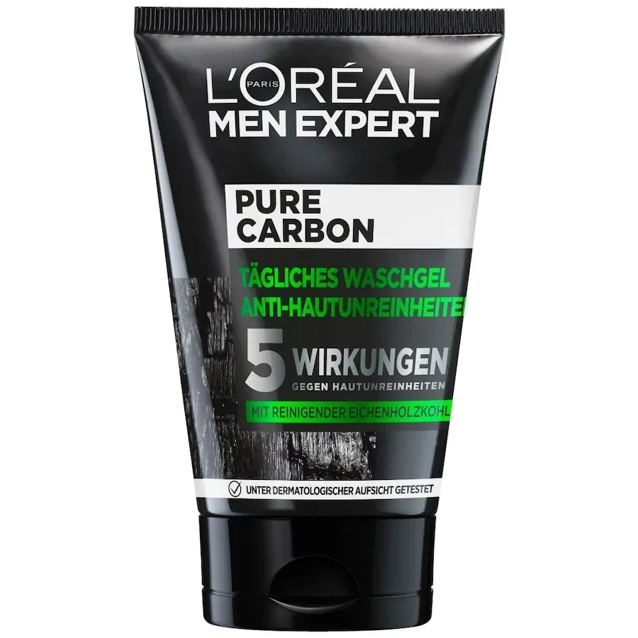 L´OrÉal Men Expert Pure Carbon gegen Mitesser und Pickel Unreinheiten Gesichtsreinigung 100 ml Herren
