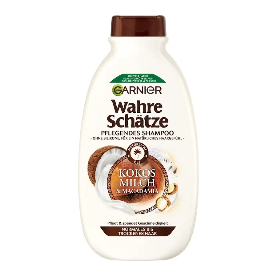 Garnier Wahre Schätze Kokosmilch & Macadamia Shampoo 300 ml