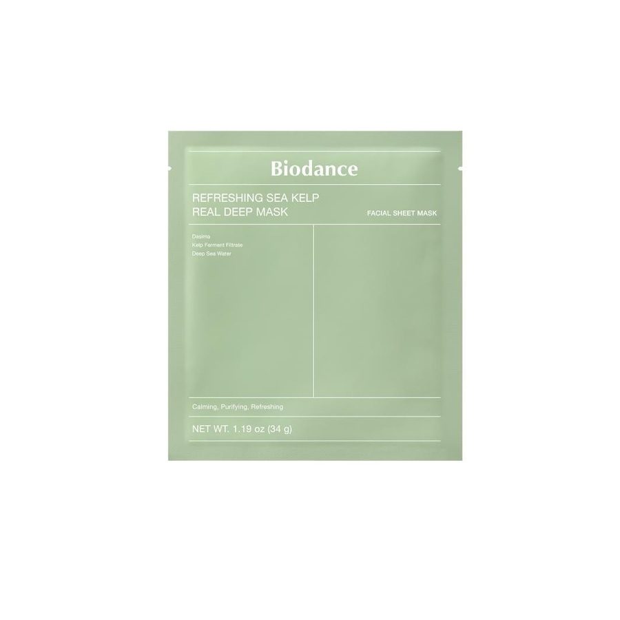 Biodance Refreshing Sea Kelp Real Deep Mask Tuchmasken 34 g