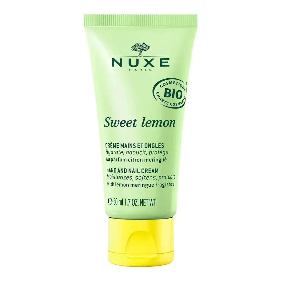 Nuxe - Sweet Lemon Hand- und Nagelcreme – mit Zitronenbaiser-Duft, 50 ml