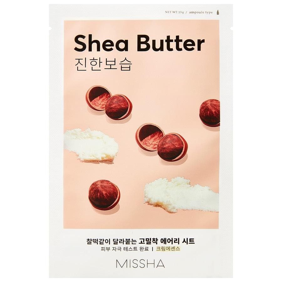 Missha Airy Fit Shea Butter Tuchmasken 19 g
