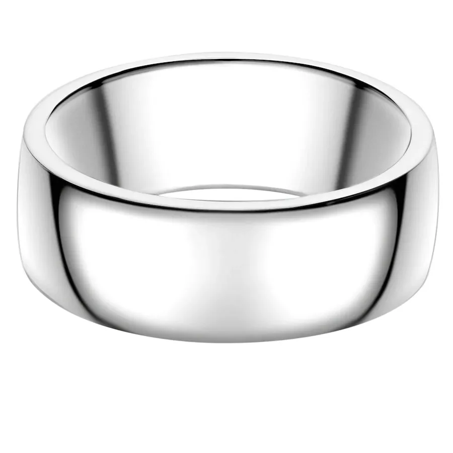 Männerglanz Ring aus Sterling Silber in Silber Ringe 1 ct Herren