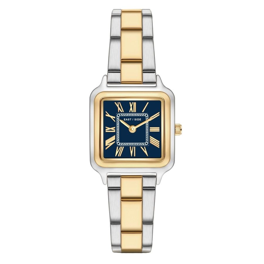 EASTSIDE Uhr aus Edelstahl in Silber/Gelbgold Uhren 1 ct Damen