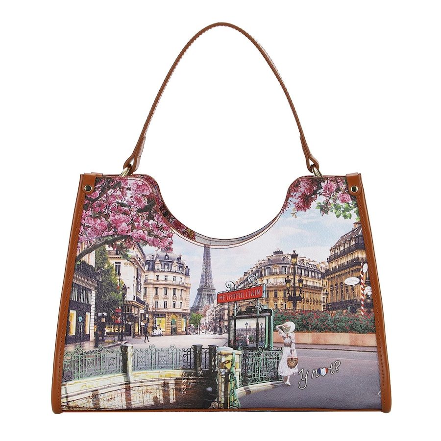 Y Not Yesbag Shopper Tasche 32.5 cm Handtaschen 1 ct Grün Damen