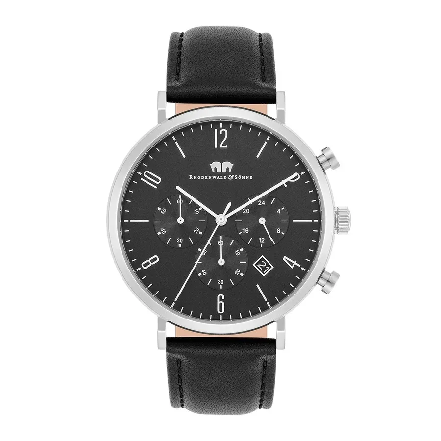 Rhodenwald & Söhne - Armband-Uhr Arakon, 21cm, Schwarz